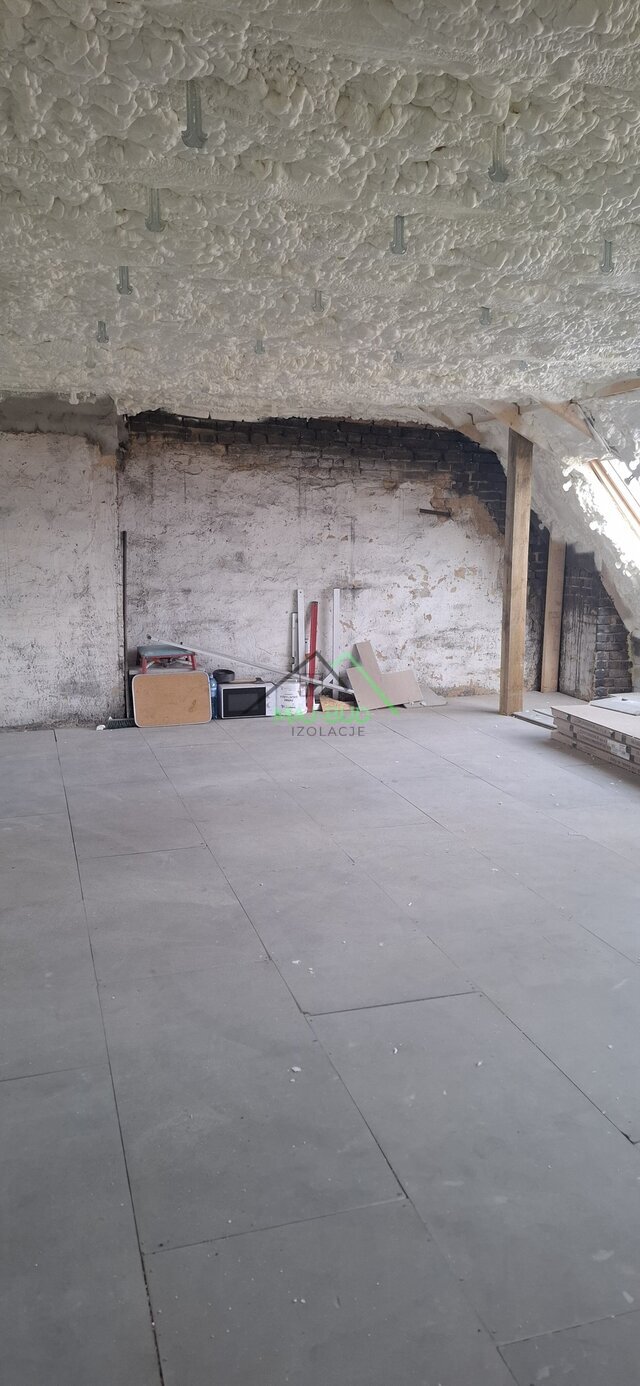 Ocieplanie pianą PUR - Dom jednorodzinny - Szczecin - ul. Chmielewskiego, Szczecin