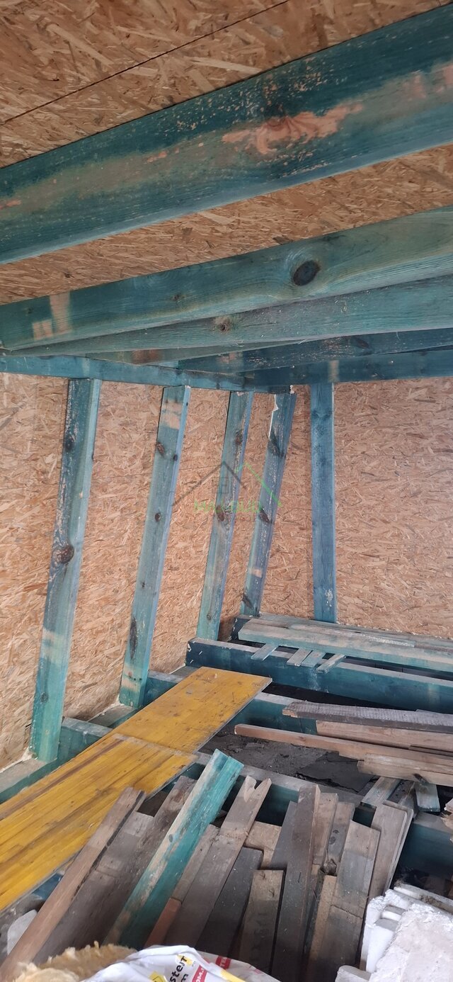 Przed ociepleniem pianą PUR - Działka ROD - Szczecin - ul. Łukasinskiego, Szczecin